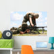 Soldiers Fire M240g Medium Wall Decal