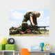 Soldiers Fire M240g Medium Wall Decal