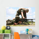 Soldiers Fire M240g Medium Wall Decal