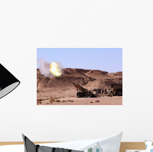 Flame and Smoke Emerge Wall Decal