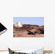 Flame and Smoke Emerge Wall Decal