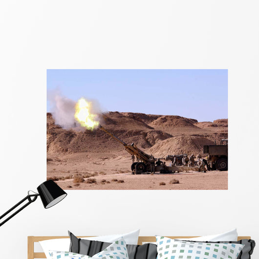 Flame and Smoke Emerge Wall Decal