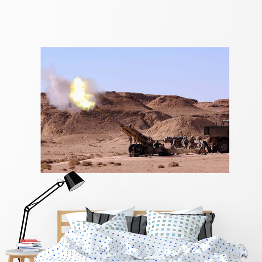 Flame and Smoke Emerge Wall Decal
