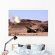 Flame and Smoke Emerge Wall Decal
