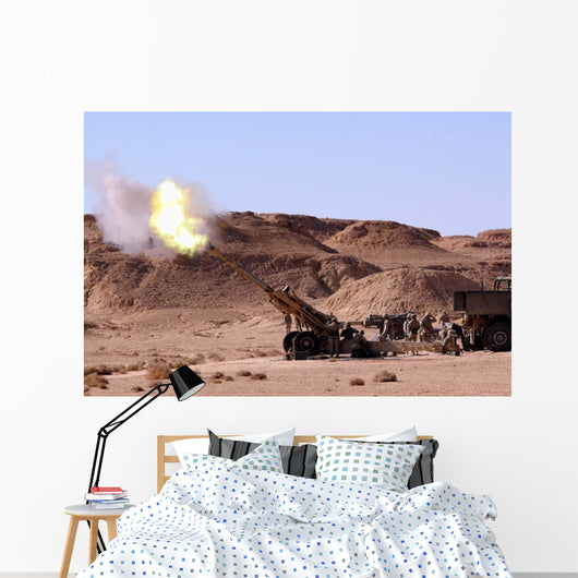 Flame and Smoke Emerge Wall Decal