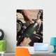 Squad Leader Points to Wall Decal