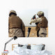 Marine Prepares to Drop Wall Decal