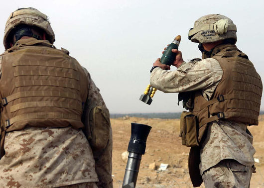 Marine Prepares to Drop Wall Decal