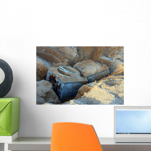 Two Box-type Devices Packed Wall Decal