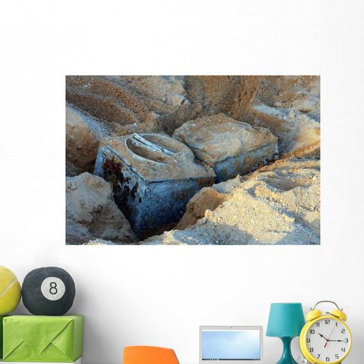 Two Box-type Devices Packed Wall Decal