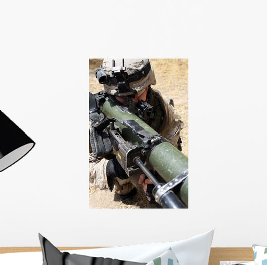 Assaultman Handles Shoulder-launched Multi-purpose Wall Decal
