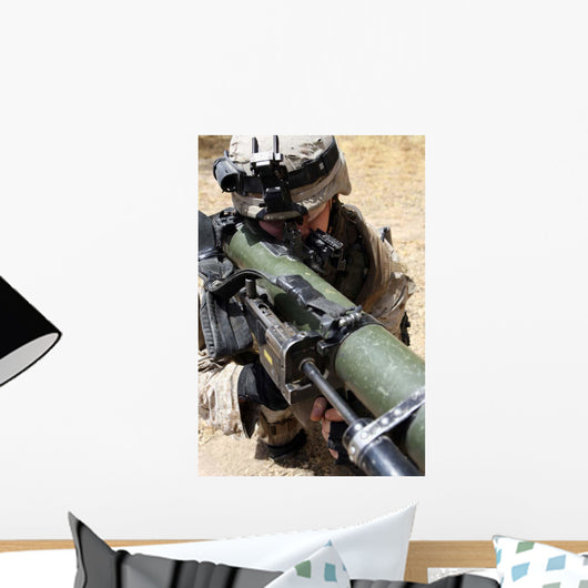 Assaultman Handles Shoulder-launched Multi-purpose Wall Decal