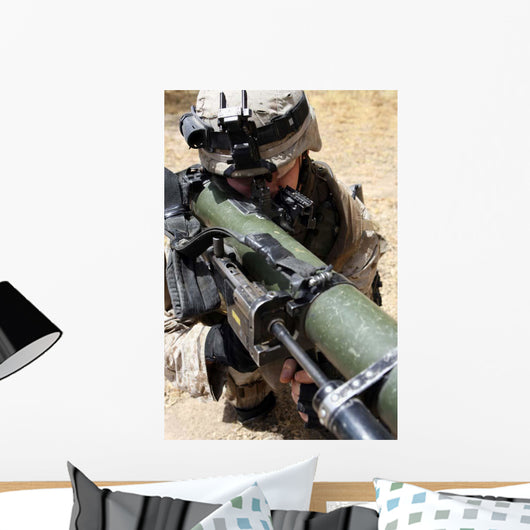 Assaultman Handles Shoulder-launched Multi-purpose Wall Decal