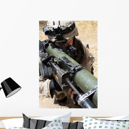 Assaultman Handles Shoulder-launched Multi-purpose Wall Decal