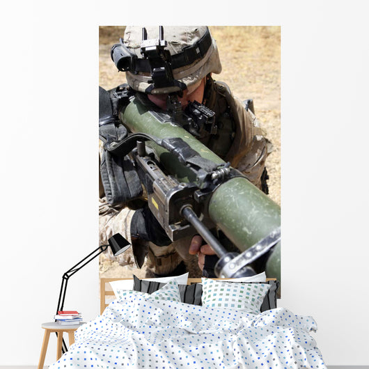 Assaultman Handles Shoulder-launched Multi-purpose Wall Decal