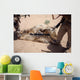 Marines Stand over Rocket-propelled Wall Decal