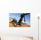 Soldiers Prepare Uh-60 Black Wall Decal