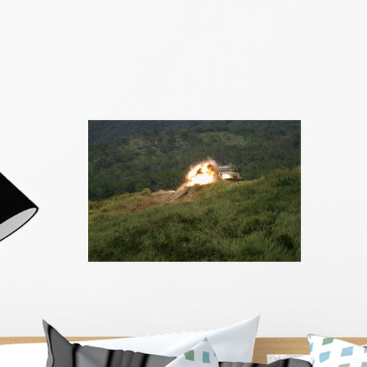 Marine Scores Direct Hit Wall Decal