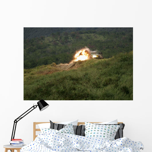 Marine Scores Direct Hit Wall Decal