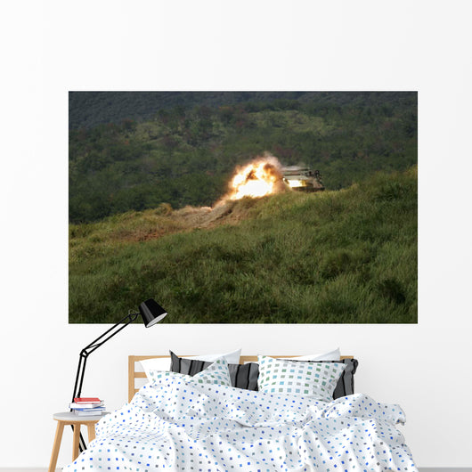 Marine Scores Direct Hit Wall Decal