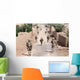 Marines Patrol Streets Iraq Wall Decal