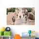 Marines Patrol Streets Iraq Wall Decal