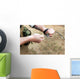 Soldier Pulls Detonation Cord Wall Decal