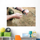 Soldier Pulls Detonation Cord Wall Decal