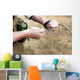 Soldier Pulls Detonation Cord Wall Decal
