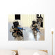 Marines Cross Danger Area Wall Decal