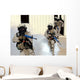 Marines Cross Danger Area Wall Decal
