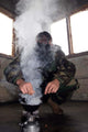 Marine Fills Gas Chamber Wall Decal