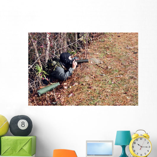 Marksman Observer Relays Intelligence Wall Decal