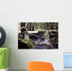 Marines Splash across Stream Wall Decal