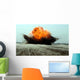 Explosion Erupts from Detonation Wall Decal