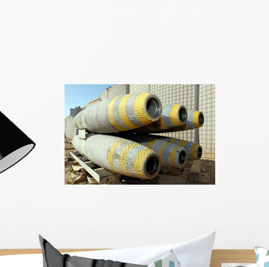 Six Gbu-12 Bombs Sit Wall Decal