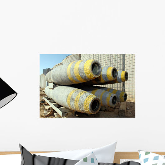 Six Gbu-12 Bombs Sit Wall Decal