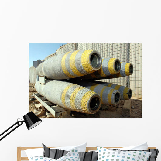 Six Gbu-12 Bombs Sit Wall Decal