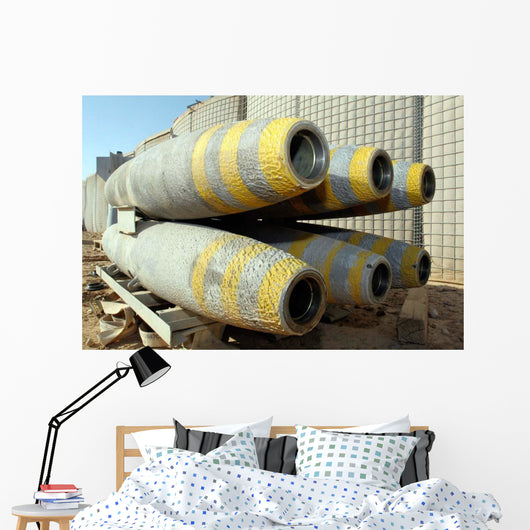 Six Gbu-12 Bombs Sit Wall Decal