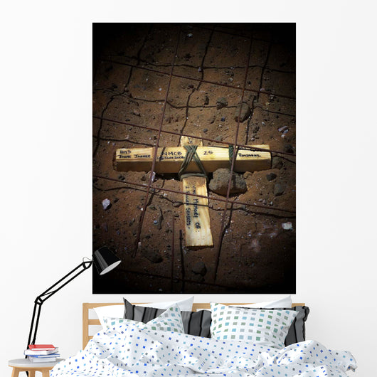 Road Repair Crew Places Wall Decal