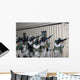 Marines Raise Their Weapons Wall Decal