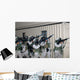 Marines Raise Their Weapons Wall Decal