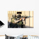 Infantry Scout Aims His Wall Decal