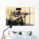 Infantry Scout Aims His Wall Decal