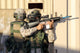 Infantry Scout Aims His Wall Decal