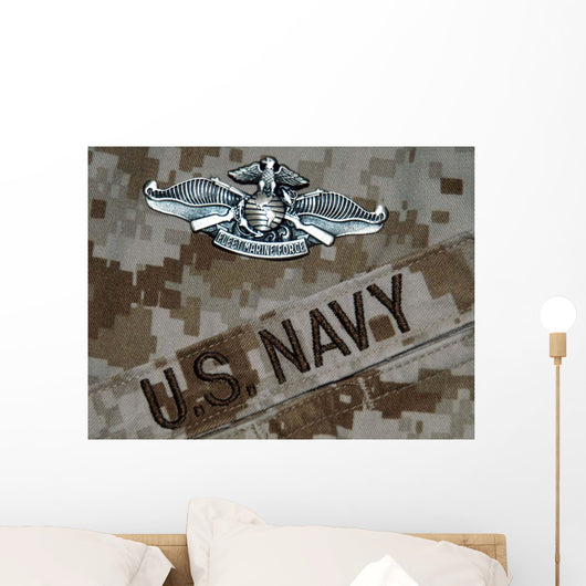 Fleet Marine Force Warfare Wall Decal Design 1