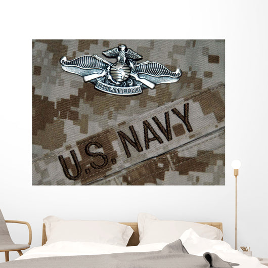 Fleet Marine Force Warfare Wall Decal Design 1