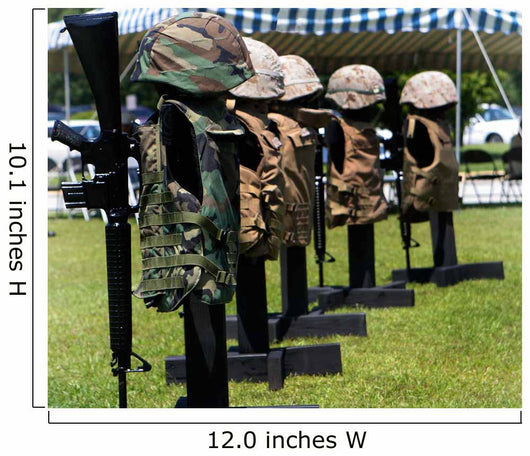 Memorials Flak Jackets and Wall Decal