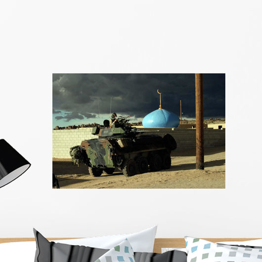 Light Armored Vehicle Commander Wall Decal
