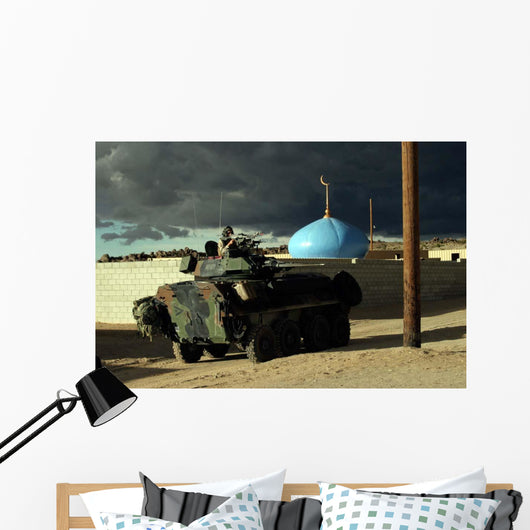 Light Armored Vehicle Commander Wall Decal